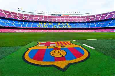 Camp Nou, em Barcelona